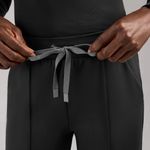 FIGS High Waisted Piedra FORMx Straight Leg Scrub Pant in Black, Size Large Photo 1