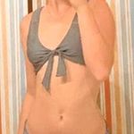 Cupshe Army Green Front Tie Bikini Set Photo 0