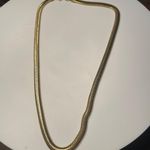 SNAKE STYLE Necklace Gold Photo 0