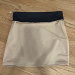 Blue Blush  dressy tonal fold over skirt Photo 0