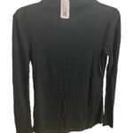 ORIGINAL USA B2B WOMEN’S Fashion Long Sleeve Turtleneck Top Black New With Tag Size L Photo 0