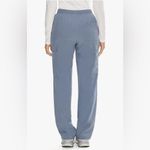 Straight Leg Scrub Pants for Women Rock Grey Size L Blue Size L Photo 2