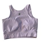 The Barbell Cartel women's size medium Lavender Crop Top purple sports bra lifti Photo 1