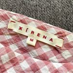 XiRENA Rose Gingham Tank Top Medium Pink Photo 3