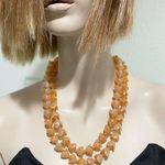 1950s West Germany Signed Plastic Flower Necklace Photo 1