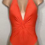 PilyQ New.  tangerine twist front swimsuit Photo 0
