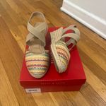 Kelly & Katie  Size 8 M Saige Spring Multicolored Strappy Slingback Wedge Sandal Photo 7