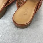 American Eagle Outfitters Brown Woven Mule Small Heel Size 10 slip on Summer Photo 6