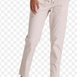 Vuori  Vintage Ripstop Mid Rise Raw Hem Ankle Pant in Light Pink Photo 0