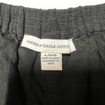 American Eagle  Outfit Black Embroidered Shorts Womens L Boho Festival Casual Photo 5