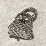 Brighton  Multicolor Handbag Fashion Dangle Charm Silver Gold Tones Photo 4