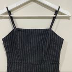Forever 21  Y2K Pinstripe Bodycon Mini Dress – Small – Adjustable Straps Photo 4