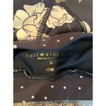 Saltwater Luxe  Aspire Sports Bra Black Floral Print Size Small Photo 3