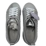 Easy Spirit  Size 6.5‎ W Women Sneaker Silver Synthetic Wide Width Lace Up NWOB Photo 4