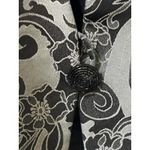 BAHARI Women Blazer Jacket Size 12P Grey Floral Print Long Sleeves Career NWT Gray Photo 7