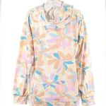 Juicy Couture  Firework Floral Pebble Pastel Pullover Sweatshirt Hoodie Size M Photo 2