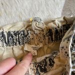 Entro  snake skin paperbag high rise shorts Photo 1