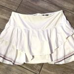 Lucky in Love x KSwiss White Layered Women's Skort golf tennis size small Photo 0