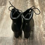 Style & Co  Black Lace-Up Heeled Ankle Boots Size 11 Photo 3