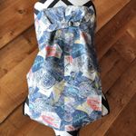 Ruff Hewn Vintage Sailing Print Button Front Vest Small Photo 1