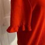 CeCe  Elegant Red Button-Up Women's Top m Photo 2