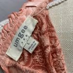 Umgee Mineral Washed Coral Sleeveless Swing Dress Size Large Photo 12