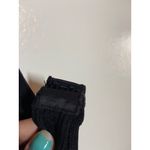 Dynamic  Bodysuit One Shoulder Black Ribbed One Size Photo 2