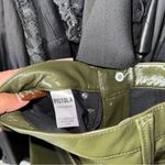 Pistola  Cassie Olive Faux Leather High-Rise Straight-Leg Pants Photo 11
