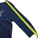 Victoria's Secret Victoria’s Secret Blue Sequin Logo Sweatshirt Photo 6