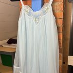 Vintage 1930s Gossard Artemis Pastel Blue Nightgown Slip Size M Photo 0