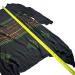 Shoreline  Black Abstract Long-Sleeve Tunic Photo 8