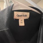 Open Edit  Black Mock Neck Bodysuit Photo 1