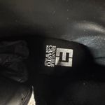 Emanuele Crasto Made in Italy Black Italian Leather Knee Photo 5