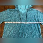 Athleta  Woman's Teal Blue Hooded Sweatshirt Size Medium Photo 7