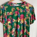 Anthropologie Hale Bob Printed Green Tee Shirt Under the Sea Ocean Photo 3