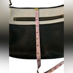 Fossil ‎ Women's Black & White TwoTone Leather Crossbody Bag Medium Photo 9