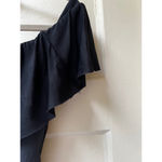 La Blanca Island Goddess Off the Shoulder Ruffle Swimsuit One Piece Black S Photo 8