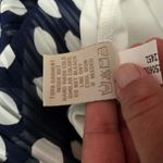 Jonathan Martin Navy Polka Dot Halter Tank Top Size Small Photo 7