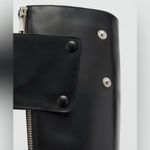 Mango New‎ Zipper leather boots Photo 7