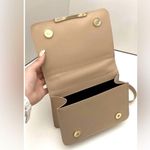 Zenana Outfitters New!Black VEGAN LEATHER CHEVRON GRID CROSSBODY SHOULDER FLAP BAG Photo 3