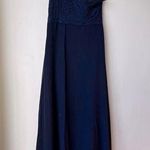 Petal and Pup Diana Navy Blue Lace Maxi Dress S Photo 10