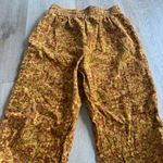 Urban Outfitters  Yellow Floral Jogger Pants Photo 4