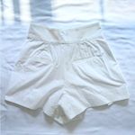 J.Crew  Pleated Tie Waist Shorts - White - 2 Photo 6