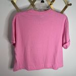 Nordstrom Neema California Beverly Hills Boxy Crop Tee Pink Medium  Photo 6