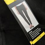 Andrew Marc  suede Flat Front NWT Black Pants‎ Size Small Photo 3