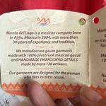 NWT Womens Short Sleeve Dress Size Medium Salmon Pointed Hem Boho Orange Photo 6