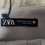 ZARA  mini skirt, gray Water repellent Women’s size XS NWT Photo 3