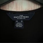 Lands' End The Outfitters By  Black Ruffle Front Blouse Photo 5