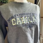 Cabela's Vintage Y2K Cabela’s Gorpcore Gray Crewneck Logo Sweatshirt Photo 1