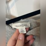 Treasure & Bond  Long Sleeve Ribbed One-Shoulder Pullover Sweater Gray Size Large Photo 13